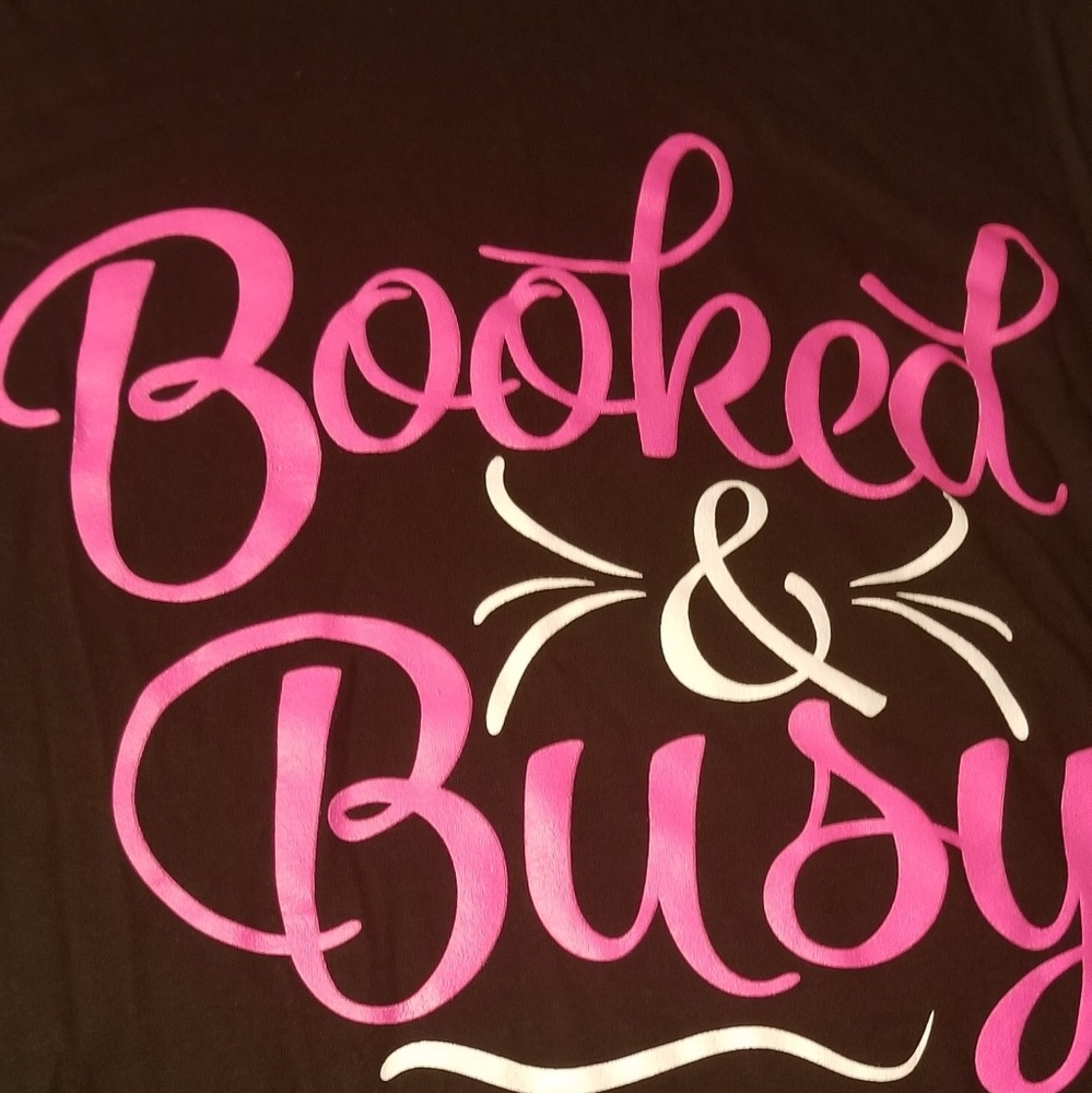 New without tags Black and pink Tshirt.